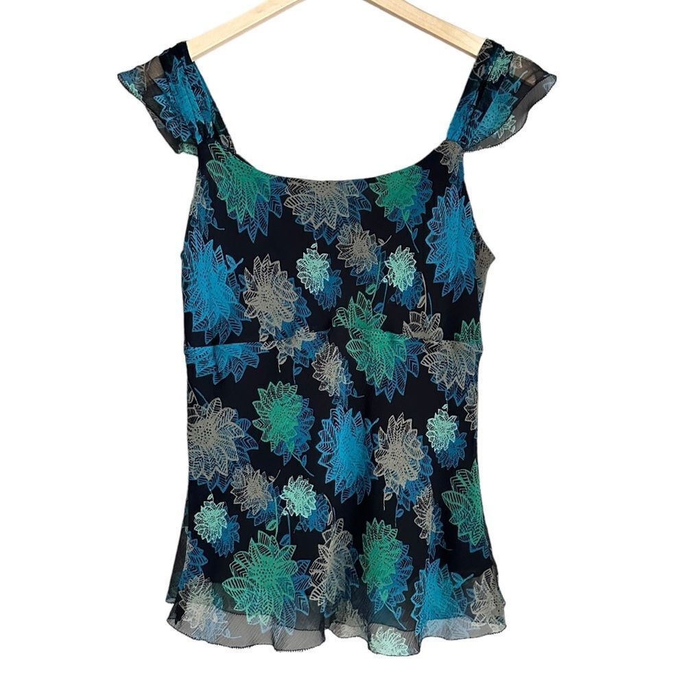 Alfani Blue and Green Skirt Set - Picture 6 of 12